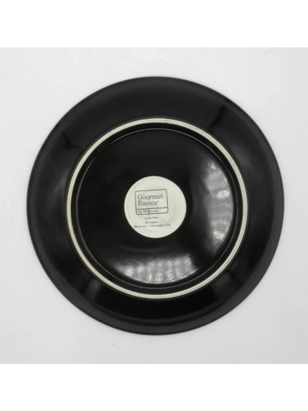 Lunar Blue by Mikasa 8-3/8 inch Salad Plates Set of 7 Pattern Code: MIKLUB